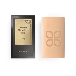 Mydło szare z Mikrosrebrem w pudełku 100g - zdjęcie 1
